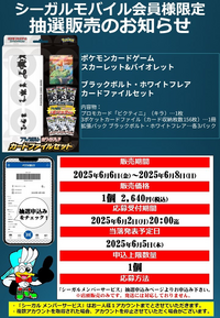 【シーガルイオンモール名取店】カードファイルセット ブラックボルト・ホワイトフレア １個